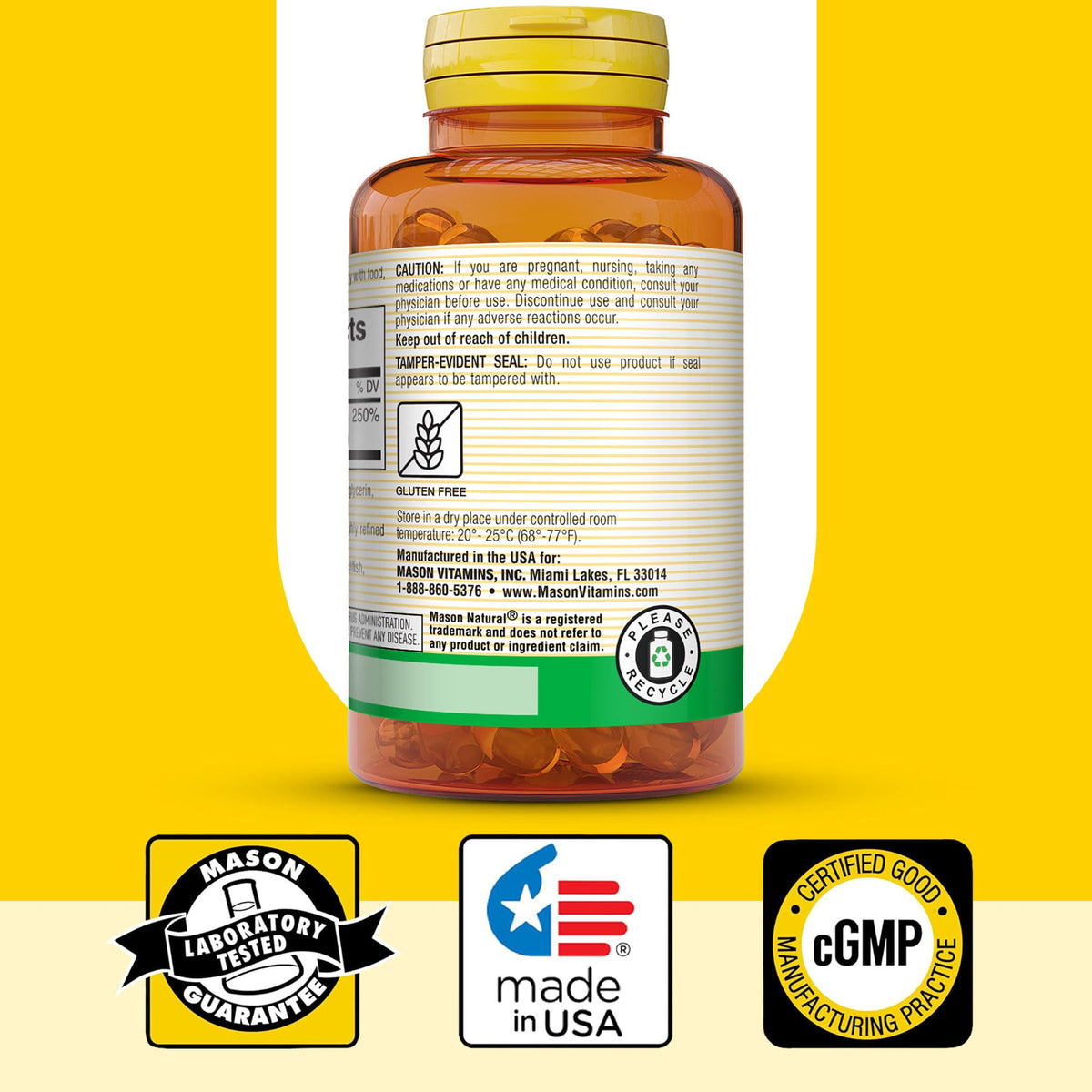 MASON NATURAL Vitamin D3, Bone & Muscle Support