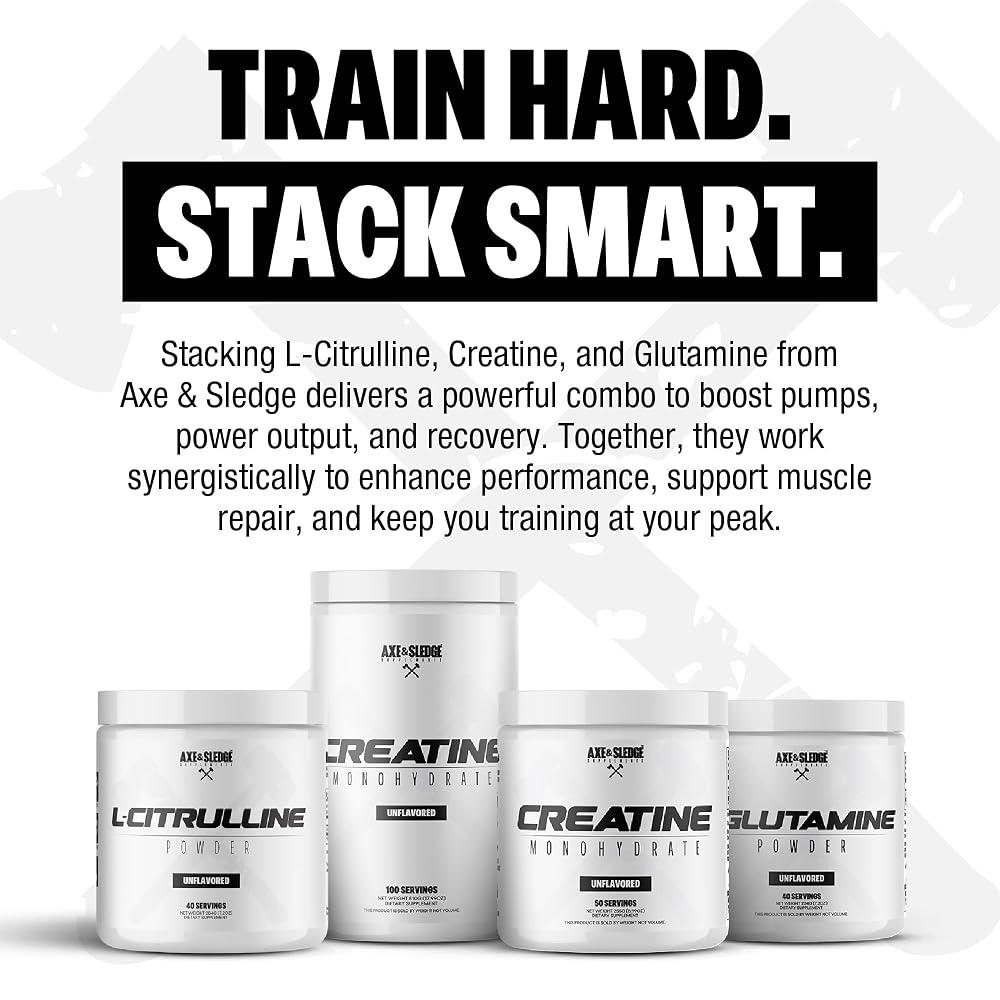 Axe & Sledge Basics Citrulline L-Citrulline Powder - 40 Servings - image 5