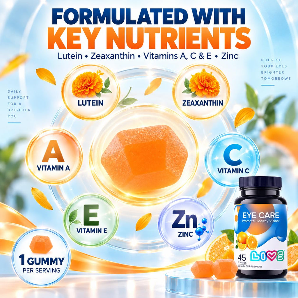 LIVS Eye Care Lutein and Zeaxanthin Gummies - 45 Gummies - image 7