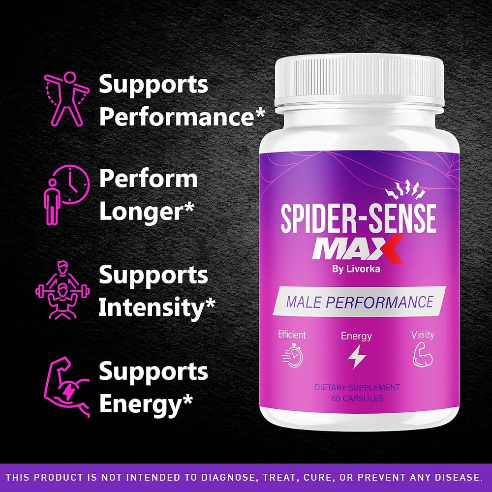 LIVORKA Spider Sense Max Capsules for Men - 60 Capsules - image 2