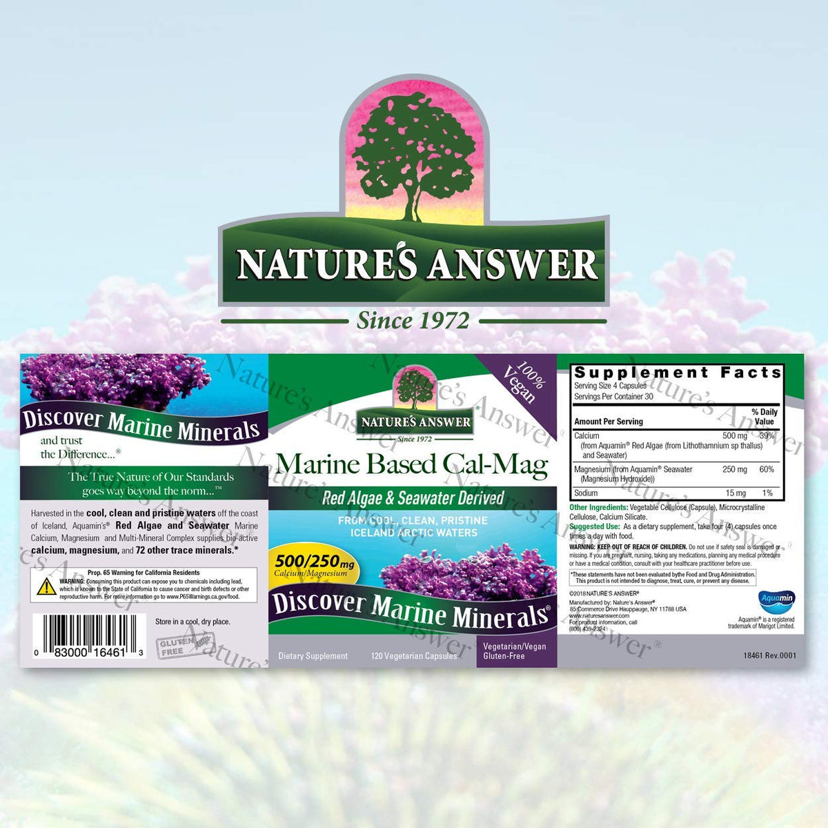 Nature's Answer Plant Based Calcium Magnesium