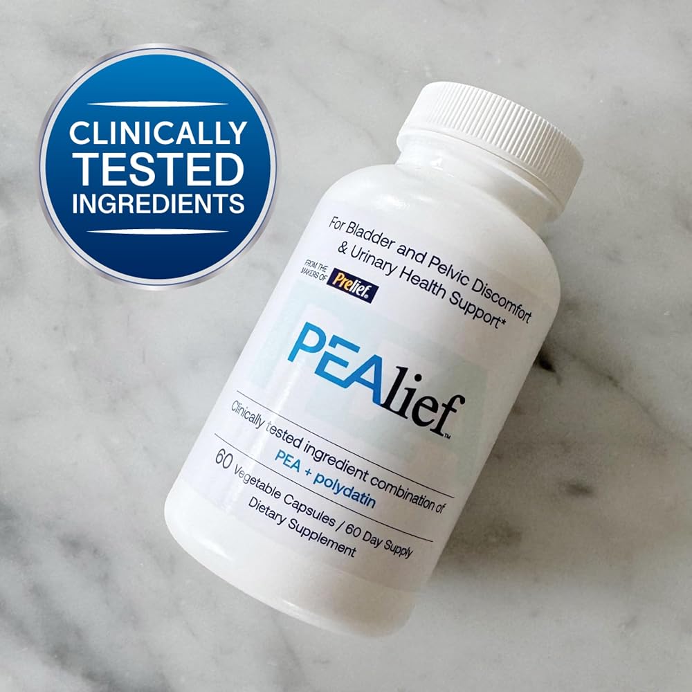 PEAlief PEA + Polydatin Bladder & Urinary Support - 60 Capsules - image 4