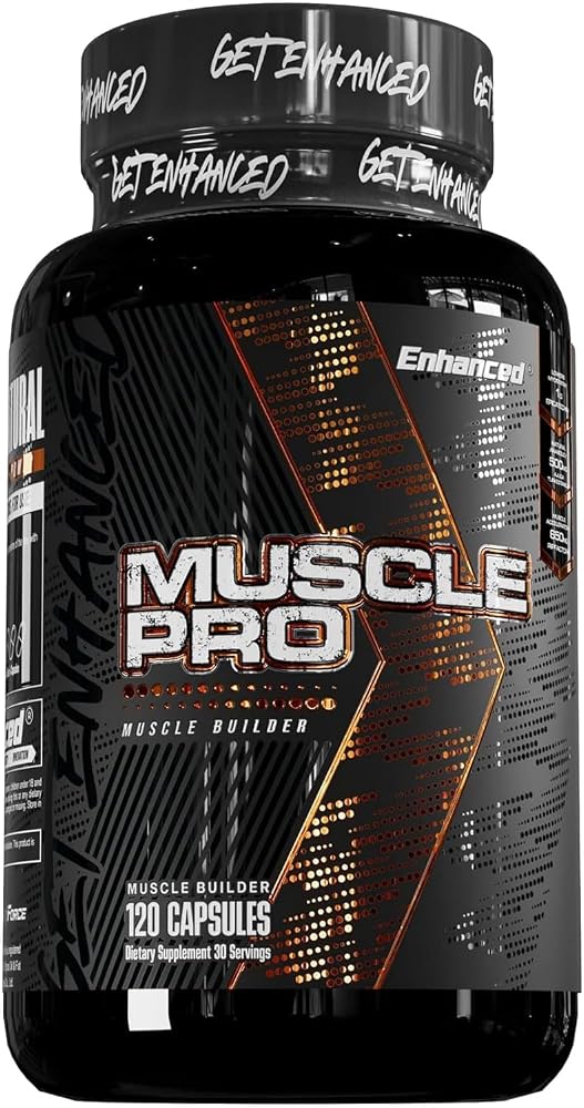Enhanced Labs Muscle Pro 5-in-1 Muscle Builder - 120 Capsules