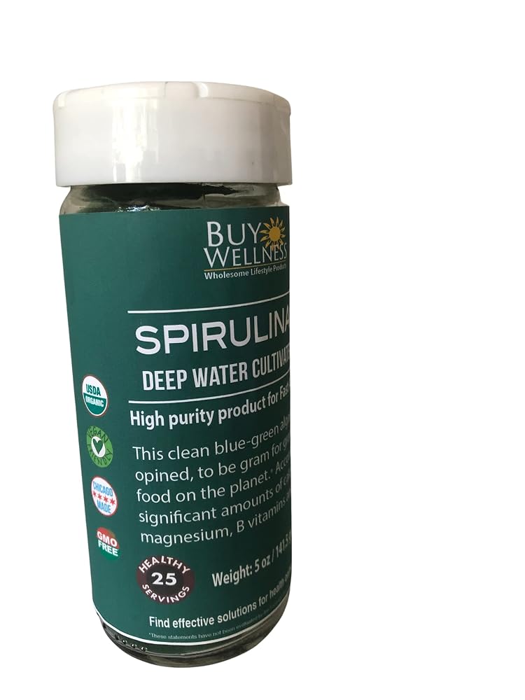 Buy Wellness Organic Spirulina Powder Superfood - 120 Grams - image 3
