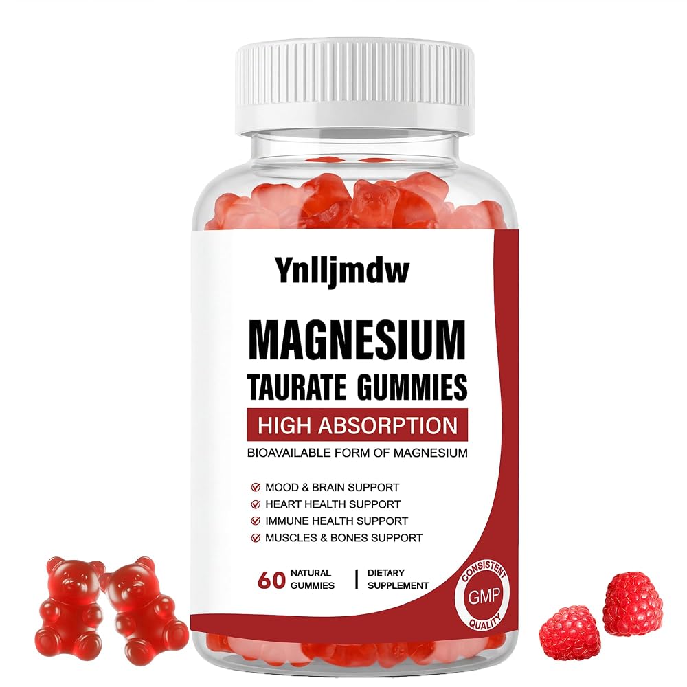 Ynlljmdw Magnesium Taurate Gummies
