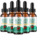 Indelo Gluco Tonic Drops Advanced Formula - 5 Pack