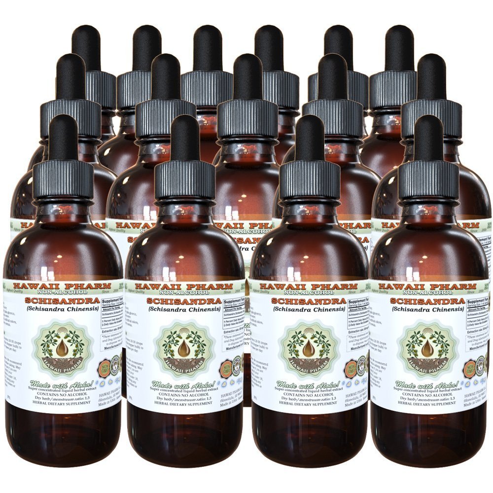 Hawaii Pharm Schisandra (Schisandra chinensis) Berry Alcohol-Free
