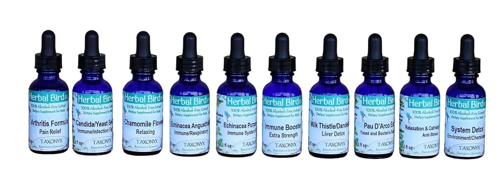 Taxonyx Science Inc Milk Thistle/Dandelion for Birds - Herbal Bird RX