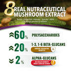 LABO Nutrition Bioactive Turkey Tail 7in1 Mushroom Extract - 90 Capsules - image 3