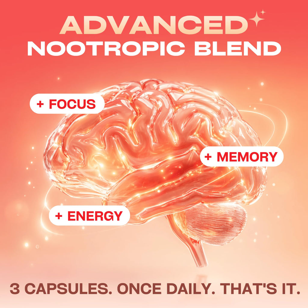 GOBIOTIX Focus Lion's Mane Supplement - 90 Capsules - image 5