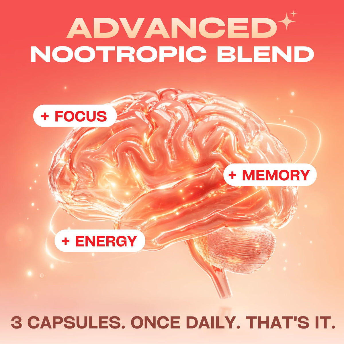GOBIOTIX Focus Lion's Mane Supplement - 90 Capsules - image 5