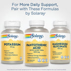 SOLARAY Pantothenic Acid 500mg Vitamin B5 - 250 Capsules - image 6