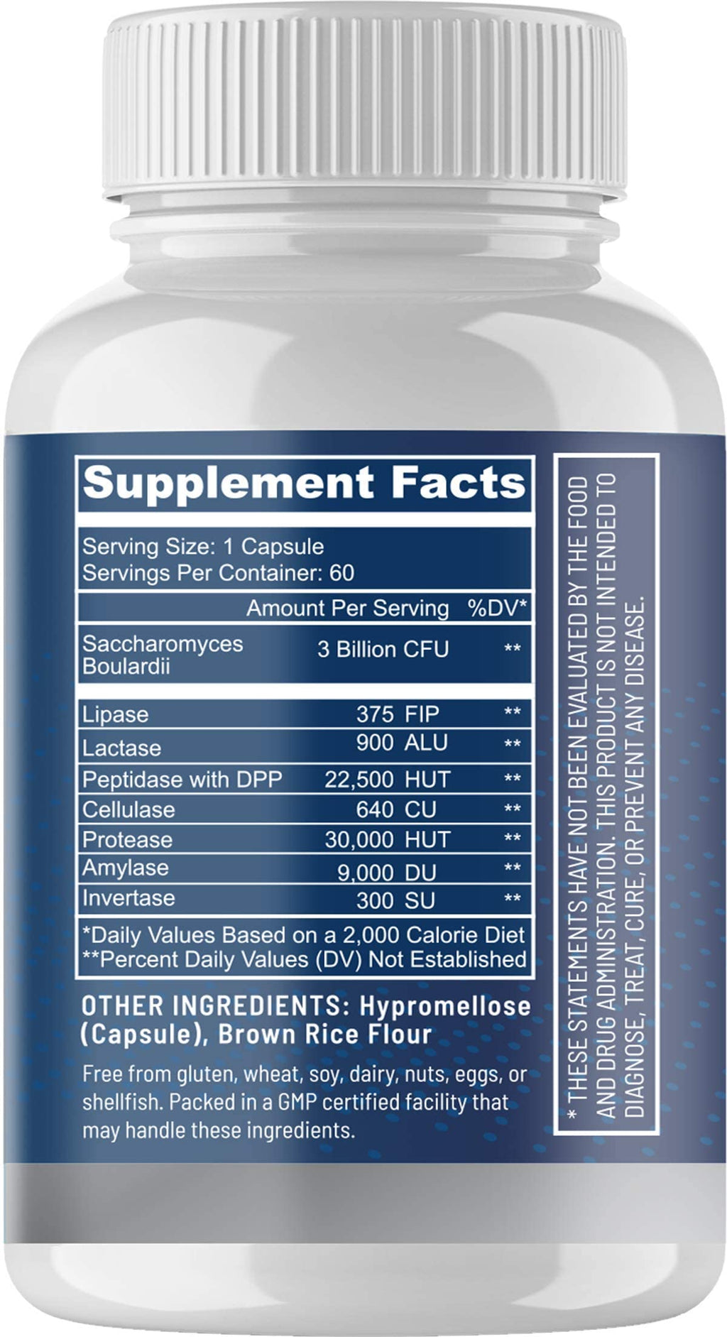 Peak Biome Bowel Guard Digestive Enzyme Supplement - 60 Capsules - image 2