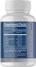 Peak Biome Bowel Guard Digestive Enzyme Supplement - 60 Capsules - image 2