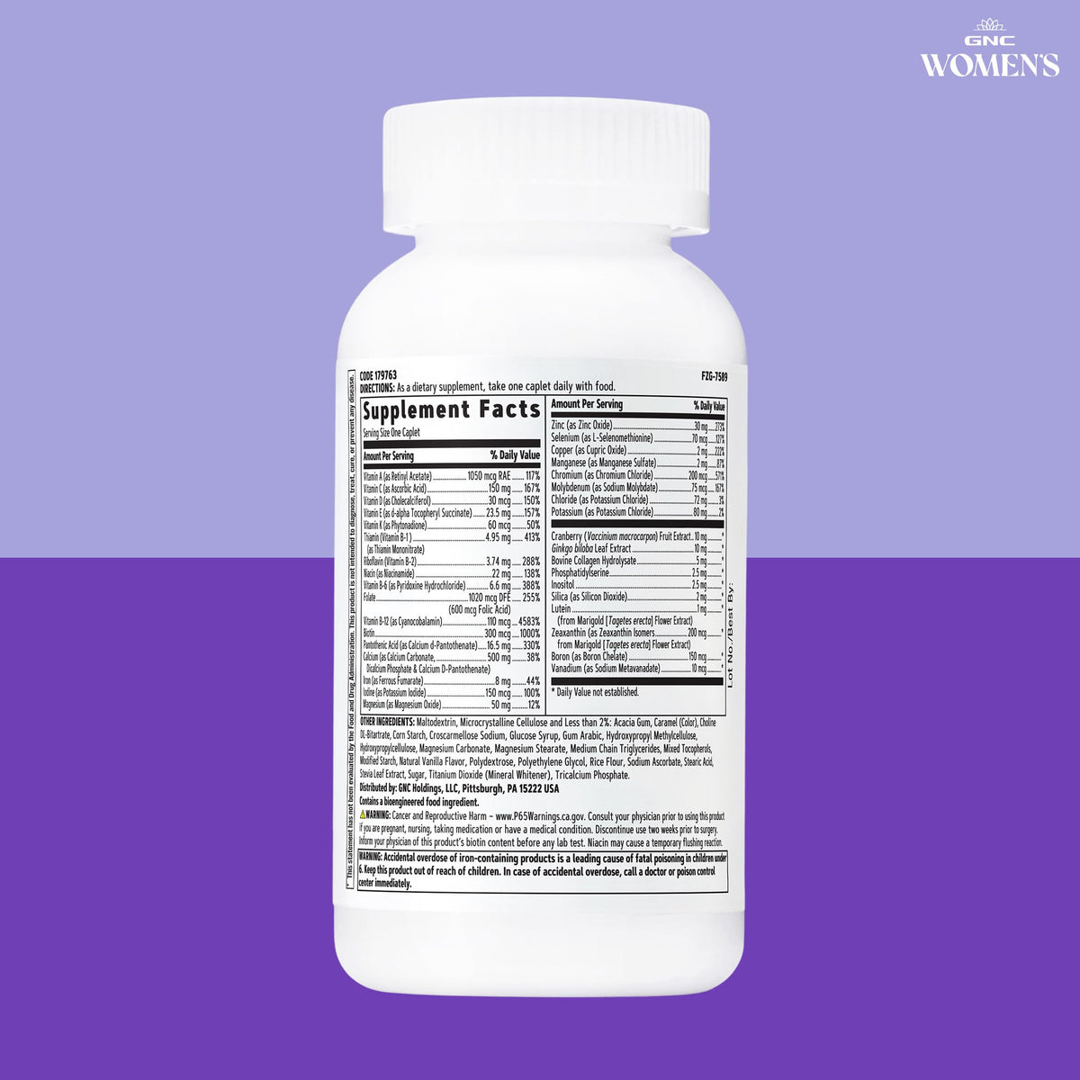 GNC Women's 50 Plus Multivitamin for Healthy Aging - 60 Caplets - image 7