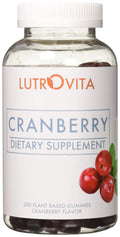Lutrovita Cranberry Gummy Urinary Tract Support - 200 Count