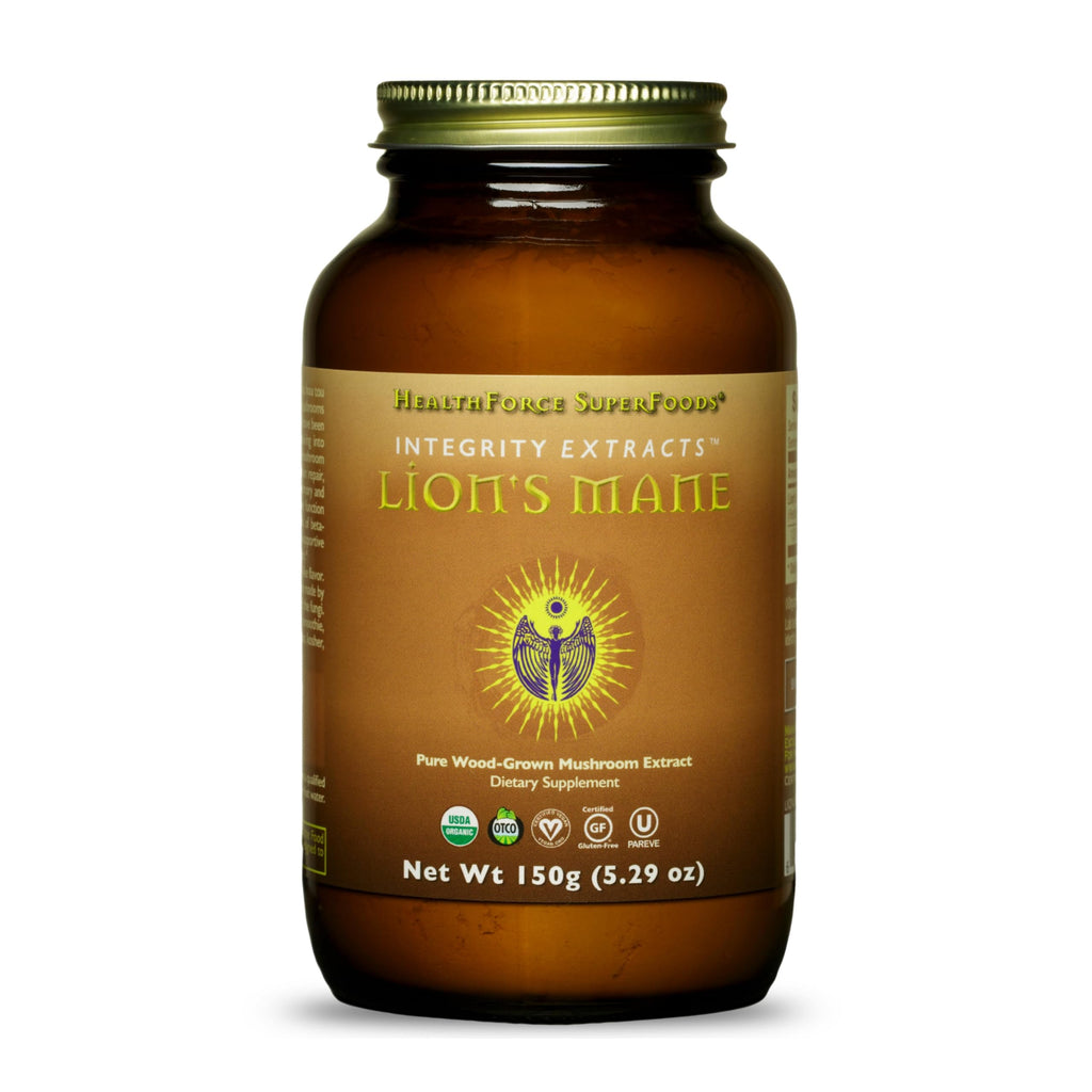 HEALTHFORCE SUPERFOODS Integrity Extracts Lion's Mane Powder - 150g