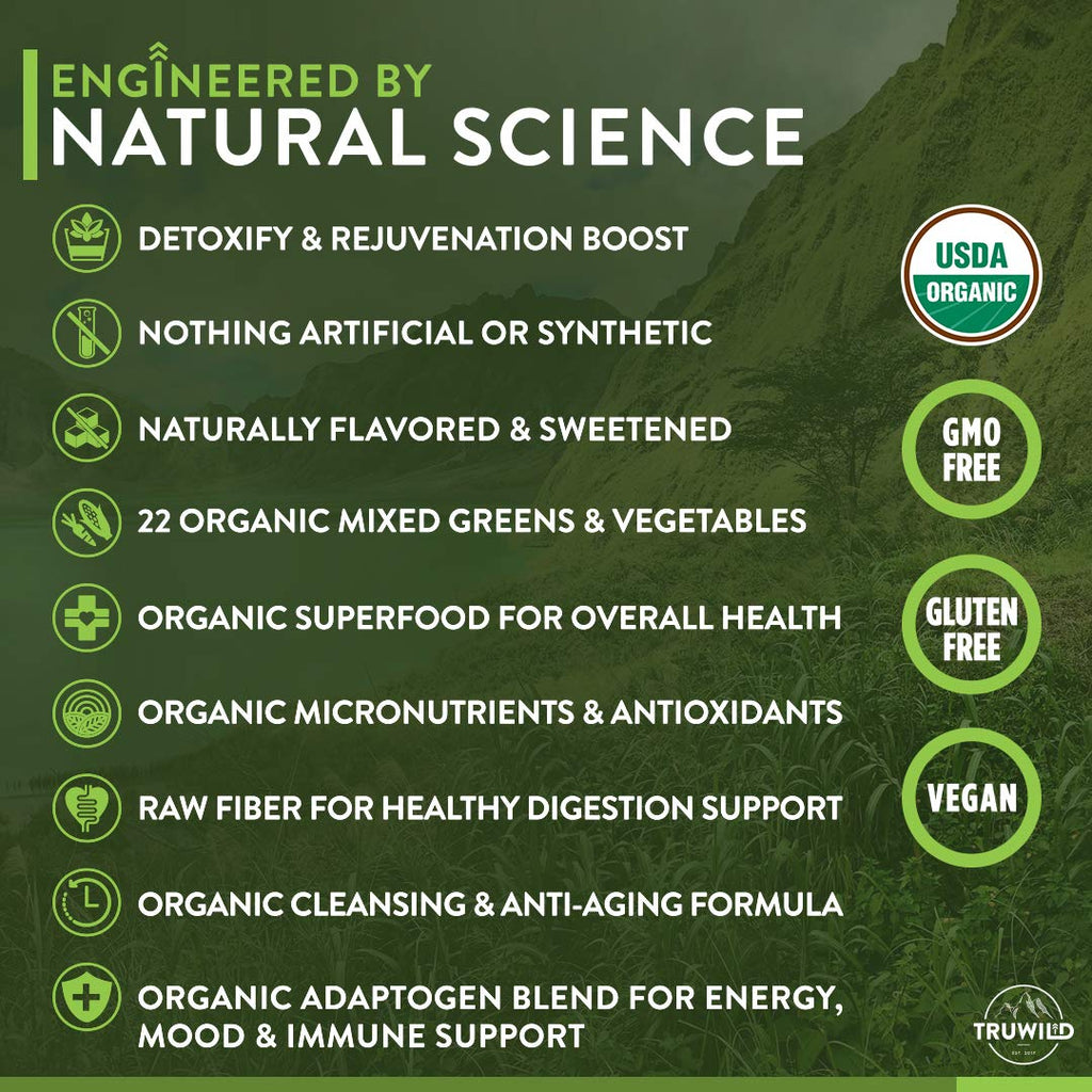 TruWild Greens Superfood Juice Powder