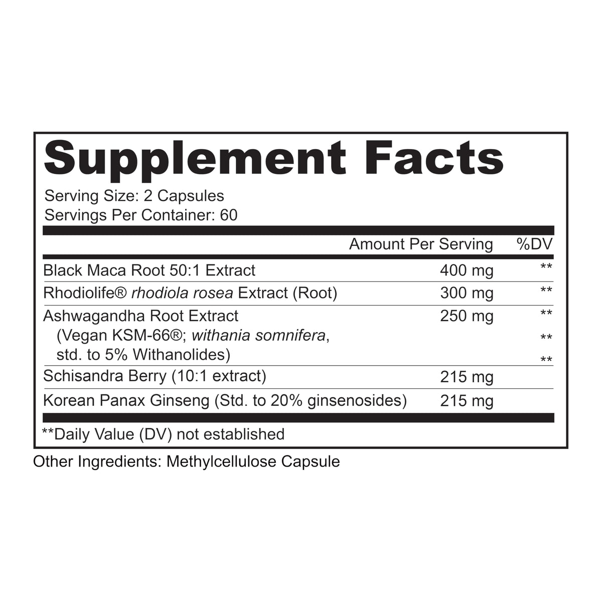 LIVELY VITAMIN CO Adrenal Boost Ashwagandha - 120 Vegetarian Capsules - image 4