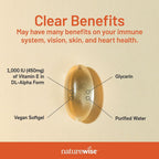 NatureWise Vitamin E 1000 IU Softgels - 120 Count - image 3