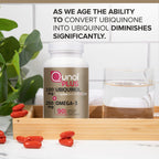 Qunol Plus Ubiquinol CoQ10 100mg with Omega-3 - 90 Softgels - image 3