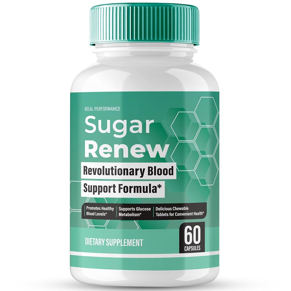 IDEAL PERFORMANCE Sugar Renew Capsules All Natural - 60 Capsules
