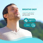 Ancient Secrets Saline Nasal Spray Breathe Again - 3.38 Fl Oz - image 8