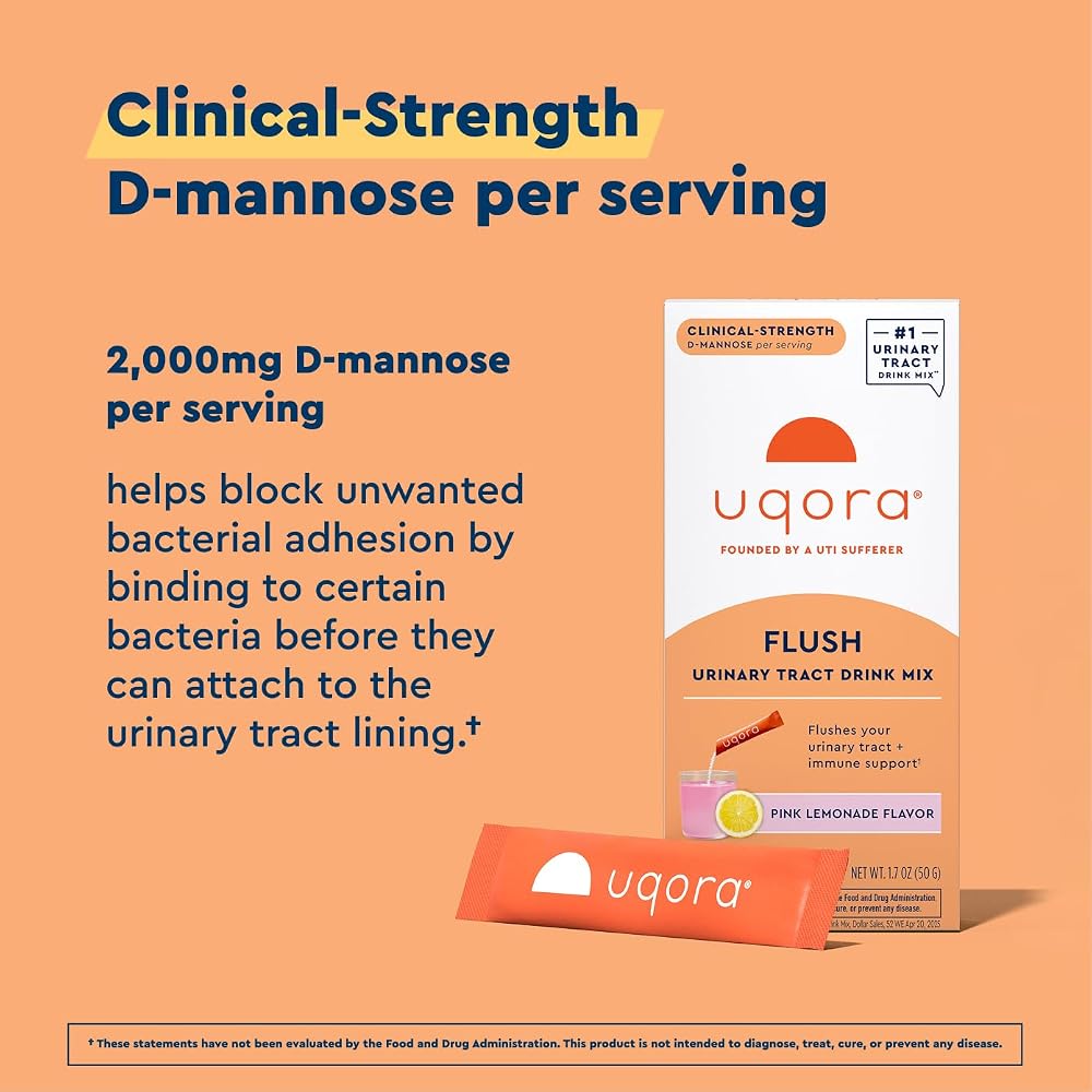 Uqora Flush - Urinary Tract with D-Mannose