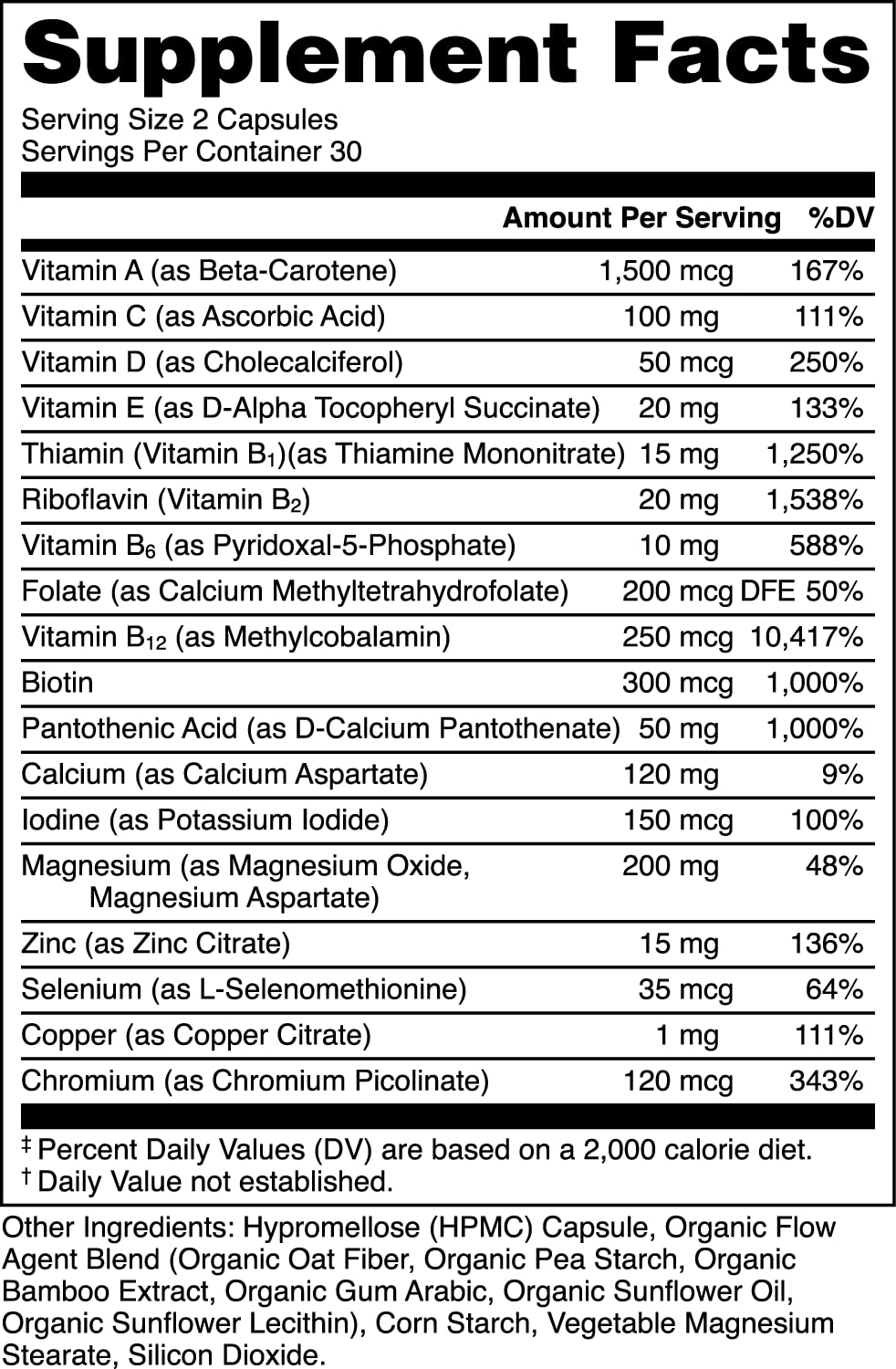 Bucked Up Stag Multivitamin for Men - 60 Capsules - image 2