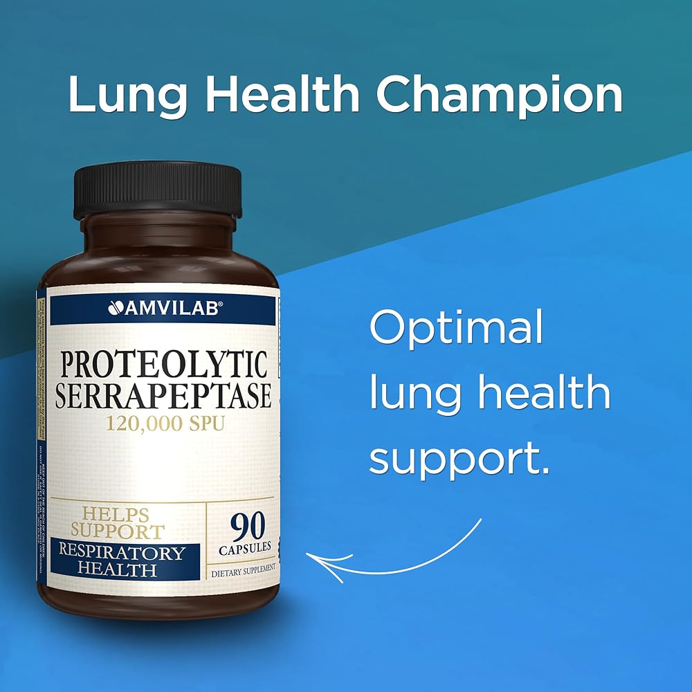 AMVILAB Proteolytic Enzymes - Reduces Edema & Inflammation from