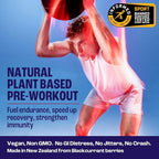 2before All Natural Vegan Pre Workout