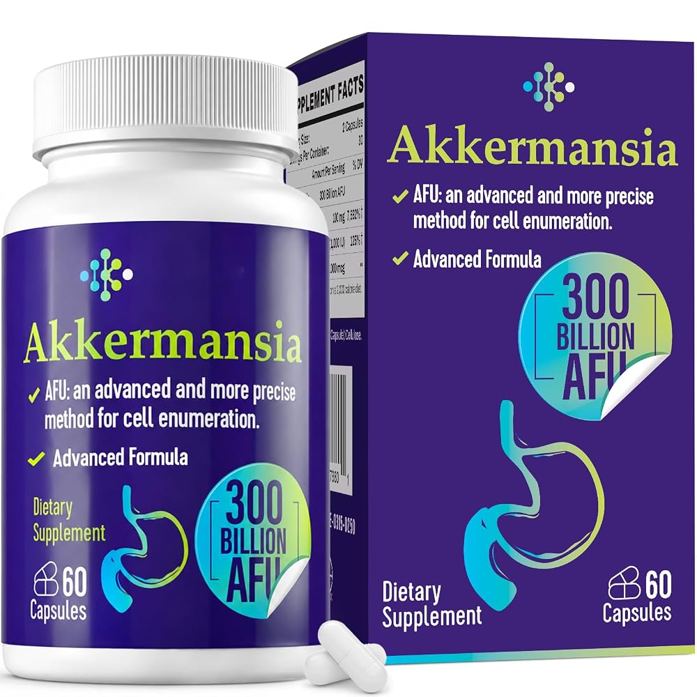 Wedkoup Akkermansia Muciniphila Probiotic 300 Billion AFU - 60 Capsules