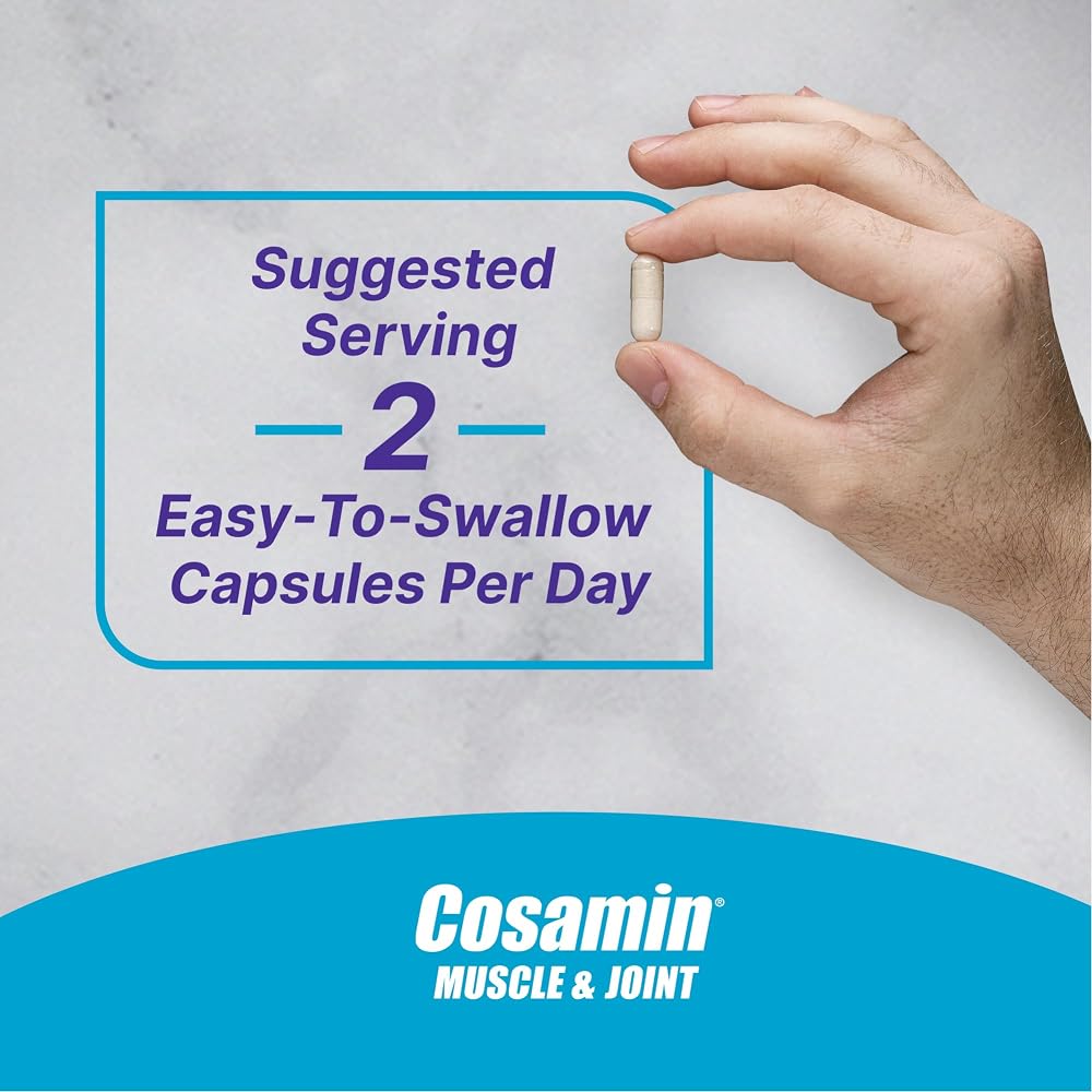 Cosamin Muscle & Joint Health Supplement - 74 Capsules - image 4