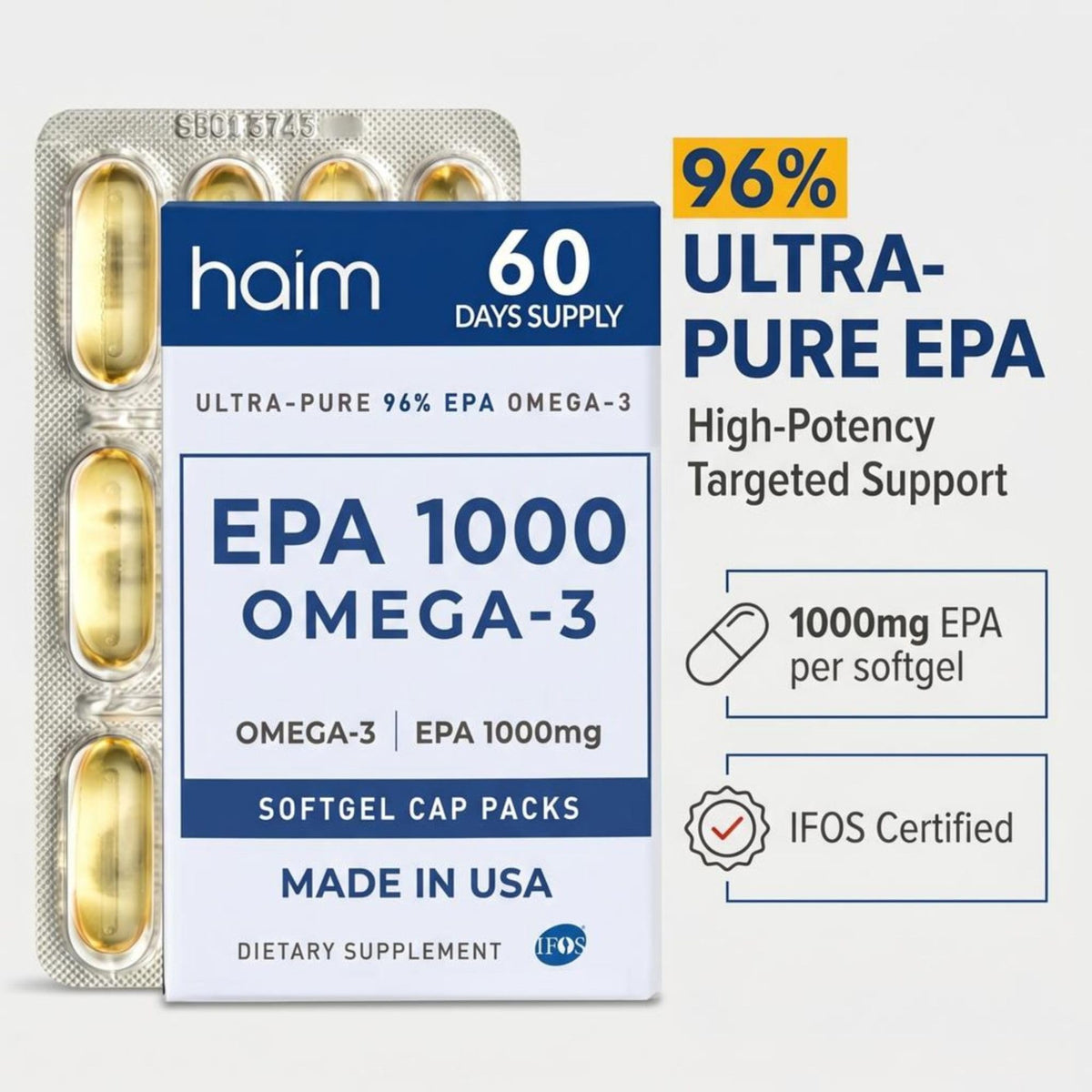 HAIM EPA 1000 Omega 3
