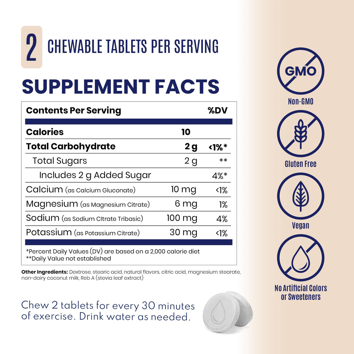 SaltStick Electrolyte FastChews Coconut Pineapple - 120 Tablets - image 4
