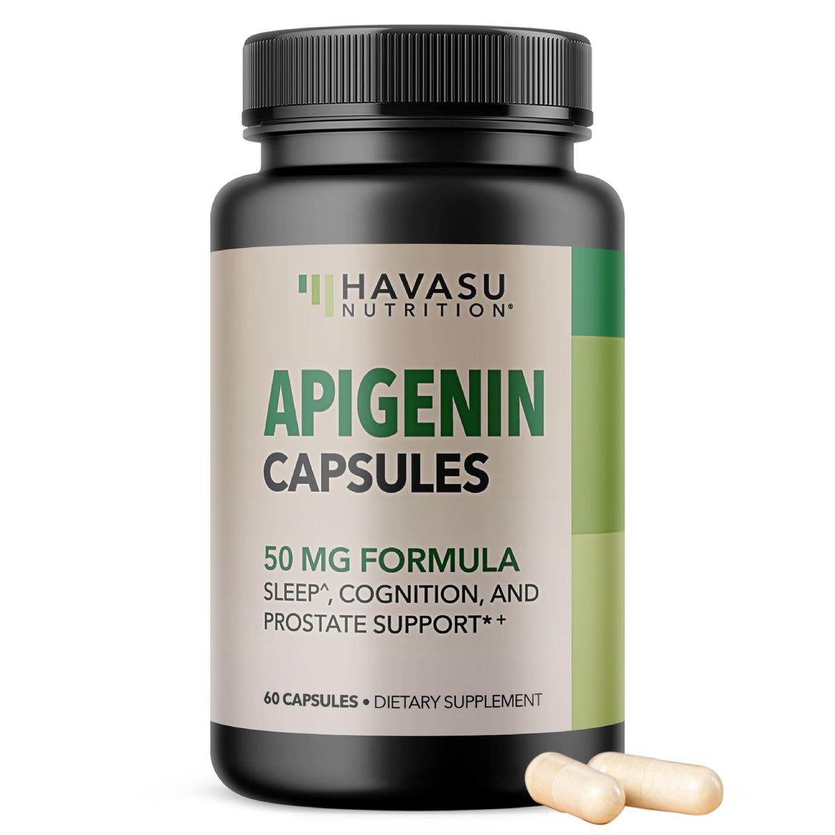 Havasu Nutrition Apigenin 50mg Sleep & Cognitive Support - 60 Capsules
