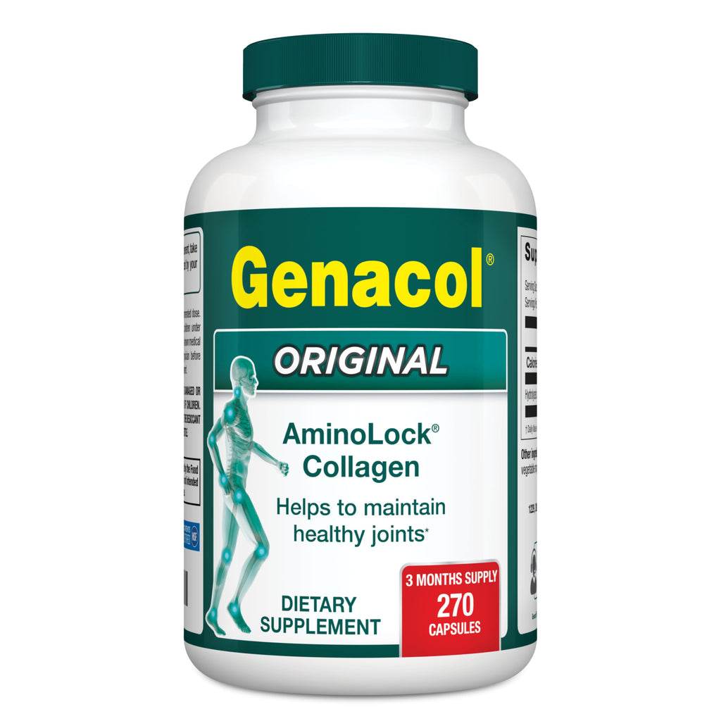 Genacol Original Hydrolyzed Collagen Joint Supplement - 270 Capsules