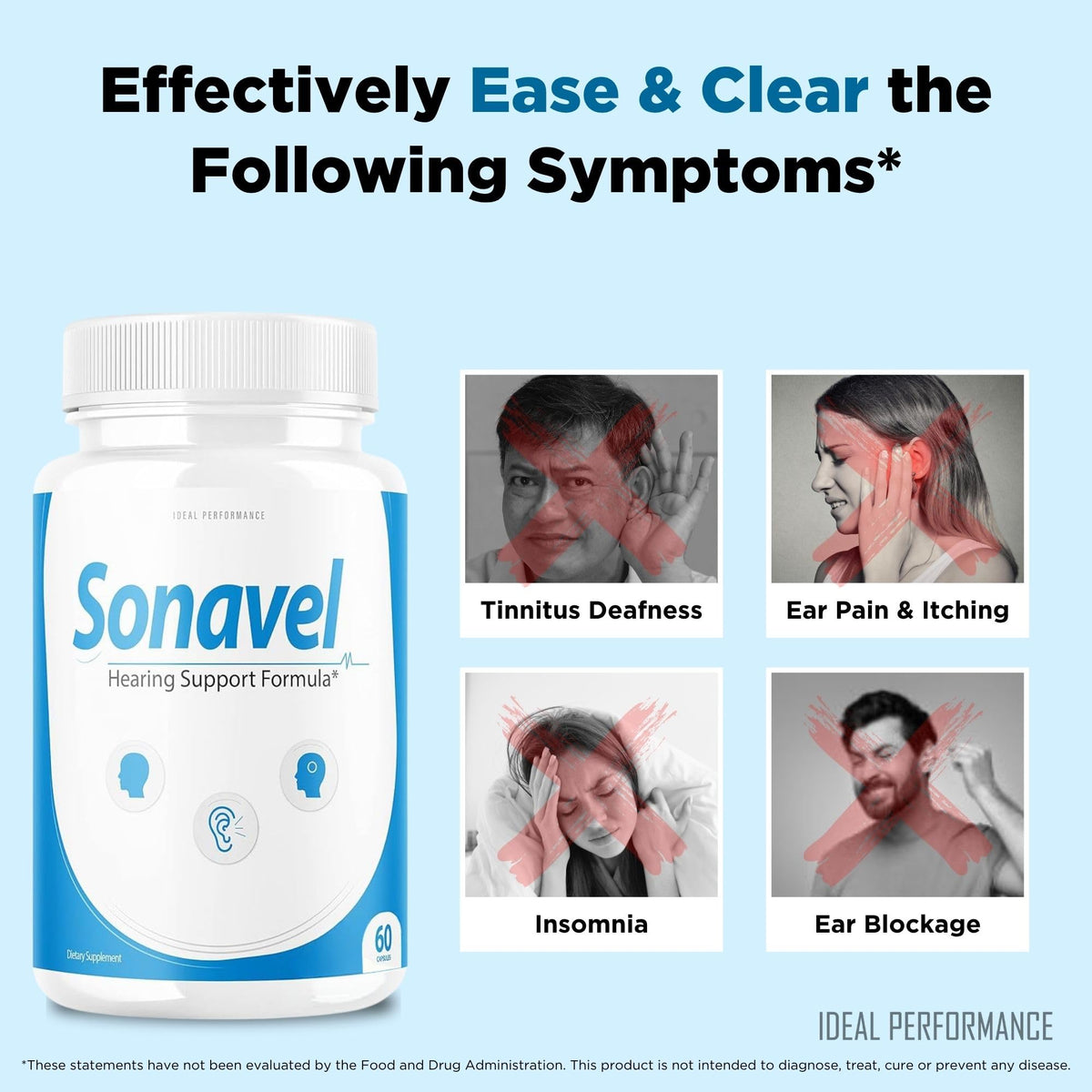 IDEAL PERFORMANCE Sonavel Hearing Capsules - 60 Capsules - image 5