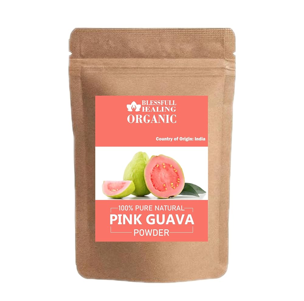 Blessfull Healing Organic Pink Guava Powder 100% Pure Natural 200