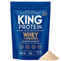 KING Protein Whey Isolate + Creatine Powder - 30 Servings