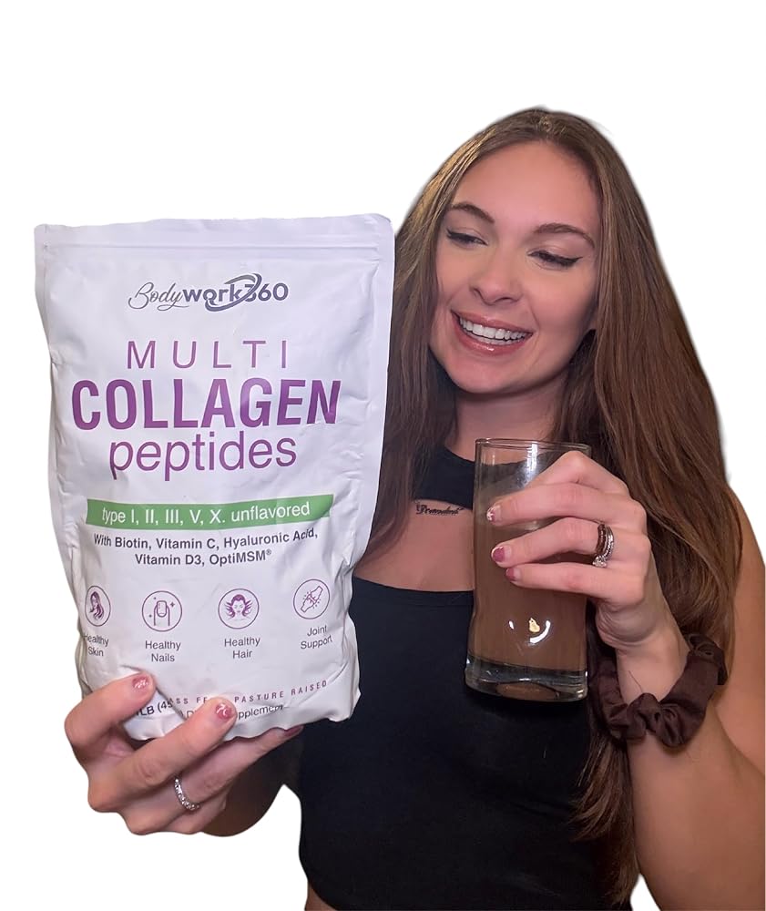 BODYWORK360 Multi Collagen Peptides Powder - 16 oz - image 7
