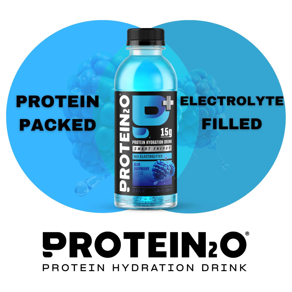 Protein2o 15g Whey Protein Isolate Hydration Drink Plus Energy & Focus