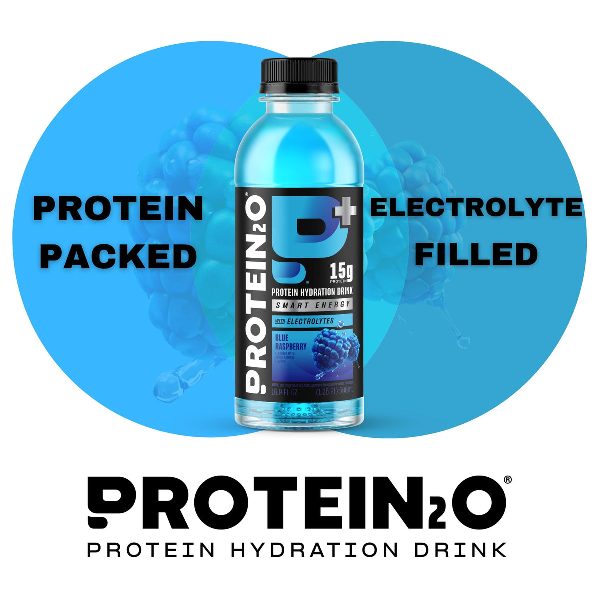 Protein2o 15g Whey Protein Isolate Hydration Drink Plus Energy & Focus