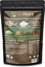 Go Nutra Organic 7 Mushroom Supplement Powder - 8 oz