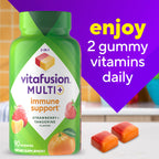 Vitafusion Multivitamin Gummies + Immune Support - 90 Gummies - image 8