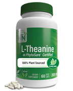 Health Thru Nutrition L-Theanine 200mg - 60 Vegetarian Capsules