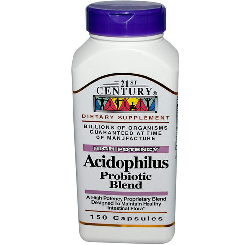 21st Century Acidophilus Probiotic Blend - 150 Capsules