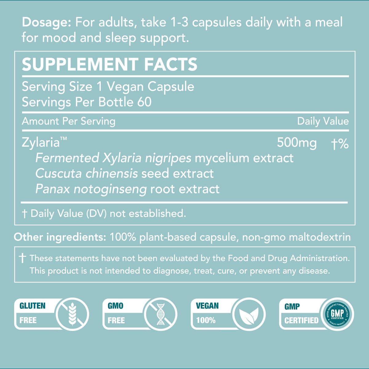 Nature Restore SleepBoost with Zylaria Sleep Support - 60 Capsules - image 3