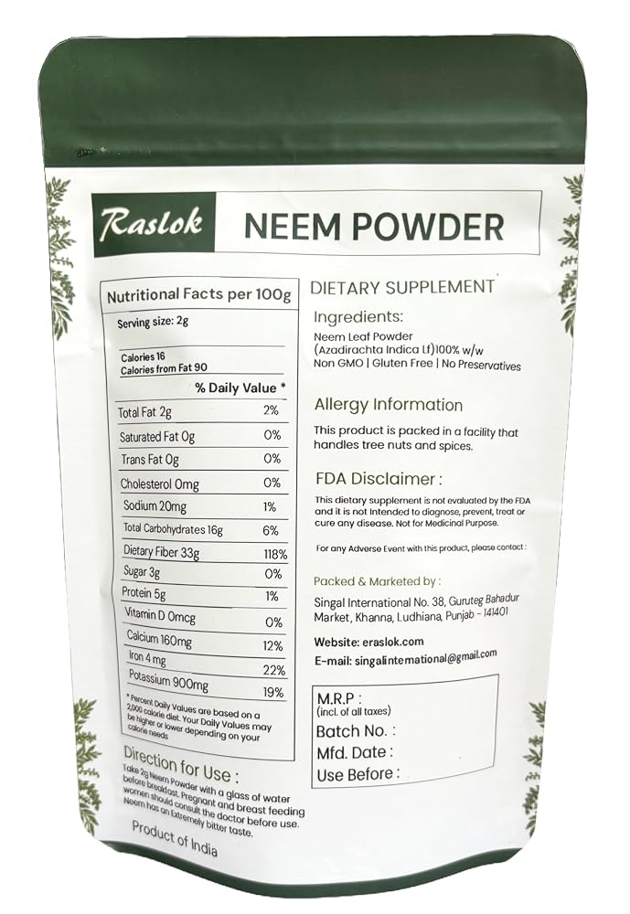 Raslok Neem Powder