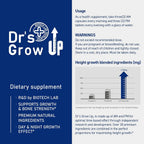 BONE SCIENCE Dr's Grow UP AM & PM Bone Support for Kids & Teens - 180 Count - image 4